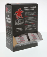MCR Lens Wipes - LCT - Spec-Saver - Individually Wrapped - Anti-fog - Anti-Static - Pre-Moistened - Made-In-USA - 100/Bx