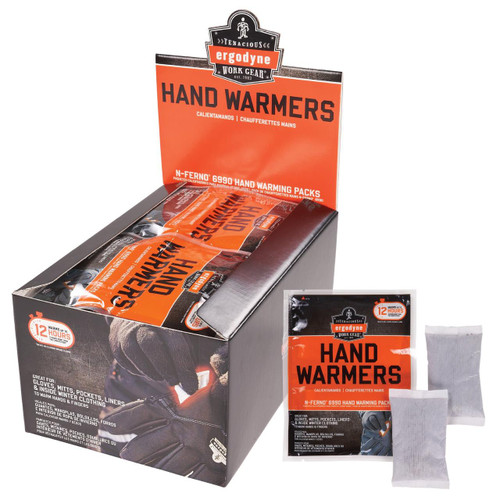 Ergodyne Corporation Ergodyne 6990-BULK Hand Warmers - N-Ferno, 12Hrs 