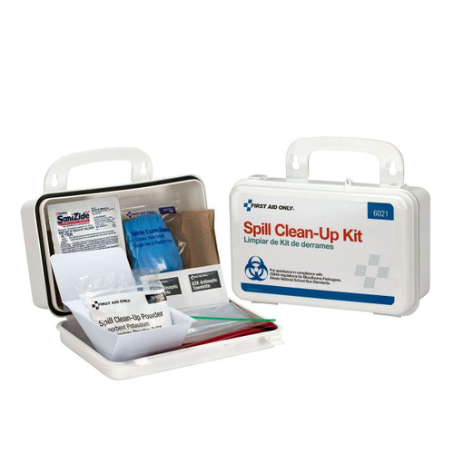  First Aid Only 6021 Blood Borne Pathogen Kit - 20Pc, White Plastic Case 