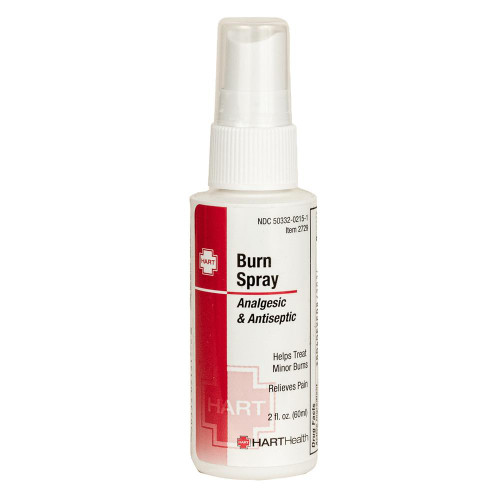  Hart Health 2728 Burn Spray - 2oz, 2% Lidocaine 