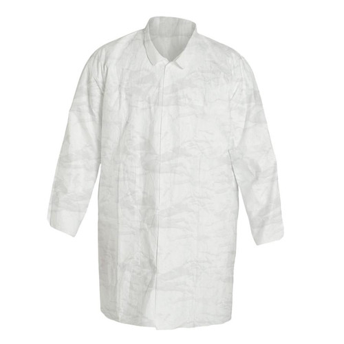 Liberty Glove & Safety Liberty 15300 Lab Coat - Polygard, White - XL 
