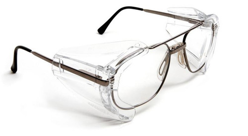 Safety Optical Service Safety Optical B22+MHS Side Shield - Clr  10Pr/Bx 