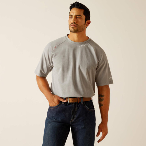  Ariat 10048855 FR Short Sleeve T-Shirt - DuraStretch, Fitted 