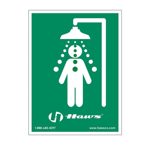  Haws® SP177 Shower Sign 