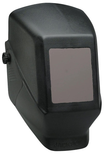 SureWerx USA Jackson Safety® HSL-100 Passive Welding Helmet - 14975 - Black - Shade 10 - 4.5" x 5.25" 