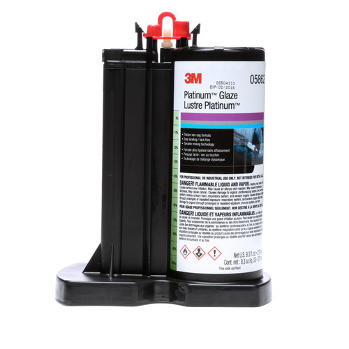 3M 05862 Platinum Glaze - 276 mL DMS Cartridge
