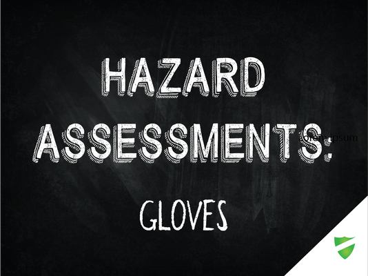 Hazard Assessments: Gloves
