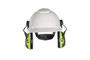 3M Personal Safety Division 3M PELTOR X4 Earmuffs X4P3E/37278AAD - Hard Hat Attached