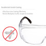 Honeywell Safety Prod USA Honeywell Uvex Safety Glasses S0300 - Clr Lens - AS - Visitor - Blk Frame