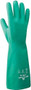 Showa-Best Glove Inc Showa Unsupported Nitrile Glove 727 - Xl (10) - 15mil - 13" - Green - Unlined