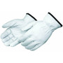 Liberty Glove and Safety Liberty Goatskin Driver Glove 6817 - Unlined - Shirred Elastic - White Leather