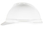 MSA Hard Cap 10034027 - V-Gard 500 - Front Brim - 6-Point Ratchet Suspension - White - Vented