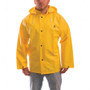 Tingley Rubber Tingley Jacket J56207 - Lg - Yellow - W/Hood Snaps - Durascrim