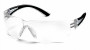 Pyramex Safety Products Pyramex Safety Glasses SB3610ST - Cortez - Blk Frame - Cushion Nose - Clr Lens