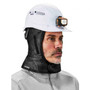Ergodyne Corporation Ergodyne N-Ferno 6952 Winter Hard Hat Liner - 3-Layer - Sherpa-Lined - Quilted Shell - Shoulder Length