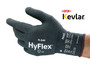 Ansell 11-541 Hyflex - Cut Level 4 - Palm Dipped Silicone-Free Glove - Sz10