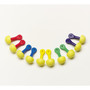 3M™ E-A-R™ EXPRESS™ Pod Plugs™ Earplugs 321-2200 - Uncorded - Assorted Color Grips - Pillow Pack