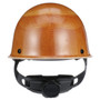 MSA Skullgard Cap 475395 - Natural Tan - Front Brim - 4-Point Ratchet Fas-Trac Suspension - Back
