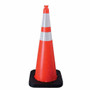 Vizcon Inc Vizcon Cone 16036-HIWB-10 - Enviro-Cone - 36 - 64 Reflective Collar - Blk Base - Polyethyl