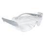 Radians Sheath - OTG Safety Glasses - Clear Lens - Silver Frame