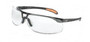 Honeywell Safety Prod USA Honeywell Uvex Safety Glasses S4200HS - Protege - Blk Frame - AF - Clr Lens - Hydroshield