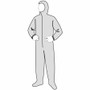 Liberty Glove & Safety Liberty Coverall 19122 - Progard - White - Hood/Boots - Lg - Elastic Wrst/Ankl