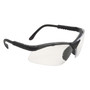 Radians Safety Glasses RV0111ID - Revelation - Blk Frame - Rubber Nose - Clr Lens - Adjust