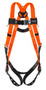 Honeywell Safety Prod USA Honeywell Miller Harness T4500/XXLAK - Titan - Orange - Vest-Style - 2Xl - Back D-Ring Tongue Bckl LG S
