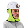 Ergodyne Corporation Ergodyne N-Ferno 6842 Winter Hard Hat Liner - 2-Layer - Fleece - Shoulder Length