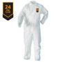 Kimberly-Clark Professional Kimberly Clark Coverall 49003 - Kleenguard - White - Zip Front