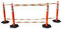 Vizcon Inc Vizcon Cone Bar 150610A-CBOW - Orange/White - 5.5-10.5 Telescoping