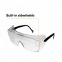 3M Personal Safety Division 3M OX Protective Eyewear 12159-00000-20 Clear Lens - Black Temple