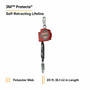 3M Fall Protection 3M Protecta Self-Retracting Lifeline 3100431 - Web - 20ft - 1