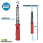 Bayco Products Nightstick Rechargeable Multi-Purpose LED Work Light - Red