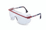 Honeywell Safety Prod USA Honeywell S2530C Uvex Astrospec® 3001 Red/White/Blue Safety Glasses - w/ Clear Anti-Scratch/Hard Coat Lens