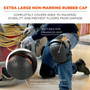 Ergodyne Corporation Ergodyne - Proflex 360 Hard Shell Hinged Knee Pads - Non-Marring Rubber Cap - Hard Shell Knee Pads