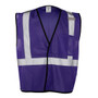 Kishigo Enhanced Visibility Mesh Vest - w/ 6 Color Options - purple