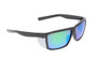 MCR Safety MCR - Green/Blue Mirror Polarized Swagger Safety Glasses - SR228BZ