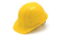 Pyramex Safety Products Pyramex - Hard Hat - HP14130 - SL Series - Yellow - Front Brim - 4-Point Ratchet Suspension - Type 1 - Class C G E - Rain Trough