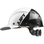 LIFT Safety HDC50C-20CK DAX Hard Hat - Front Brim - White/Black Camo - Carbon Fiber - 6-Point Suspension - Type 1 Class C