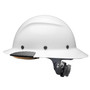 LIFT Safety HDC-18WG DAX Hard Hat - Full Brim - White Carbon - Carbon Fiber - 6-Point Suspension - Type 1 Class C