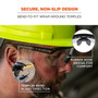 Ergodyne Corporation Ergodyne Skullerz AEGIR Safety Glasses - Sunglasses - Black Matte Frame - Clear Lens