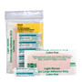  First Aid Only 6 Fabric Bandages - 2" x 4" and 10 Butterfly Wound Closures - 16ct 