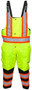 MCR Safety MCR Winter Insulated Bibs - VT38BP - Vortex - Hi-Vis Lime/Orange - Poly/PU - Full Zip - 6 Pockets