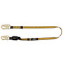 Dewalt DEWALT 6 Ft. Lanyard -  Single -  External Absorber -  with Snap Hooks Both Ends 