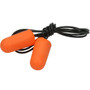 Protective Industrial Products PIP® Mega Bullet™ 267-HPF210C Disposable Soft Polyurethane Foam Corded Ear Plugs - NRR 32 