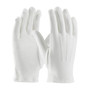 Protective Industrial Products PIP® Cabaret™ 130-100WMPD 100% Cotton Dress Glove, Dotted Palm with Raised Stitching on Back - Open Cuff 