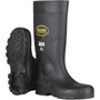 Protective Industrial Products PIP® Boss® Footwear 383-820 Black PVC Full Safety Steel Toe and Midsole Boot 