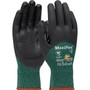 Protective Industrial Products PIP® MaxiFlex® Cut™ 34-8453 Seamless Knit Engineered Yarn Glove with Premium Nitrile Coated MicroFoam Grip on Palm, Fingers & Knuckles - Micro Dot Palm 