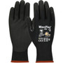 Protective Industrial Products PIP® MaxiFlex® Cut™ 34-1743 MaxiFlex® Cut™ Seamless Knit DuPont™ Kevlar® Glove with Black MicroFoam Nitrile Coating - Palm & Fingertips - Touchscreen Compatible 